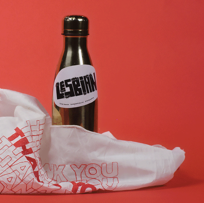 Cant quiet pride lesbian sticker