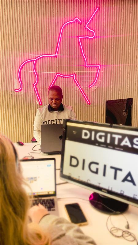 Guy sitting at the table