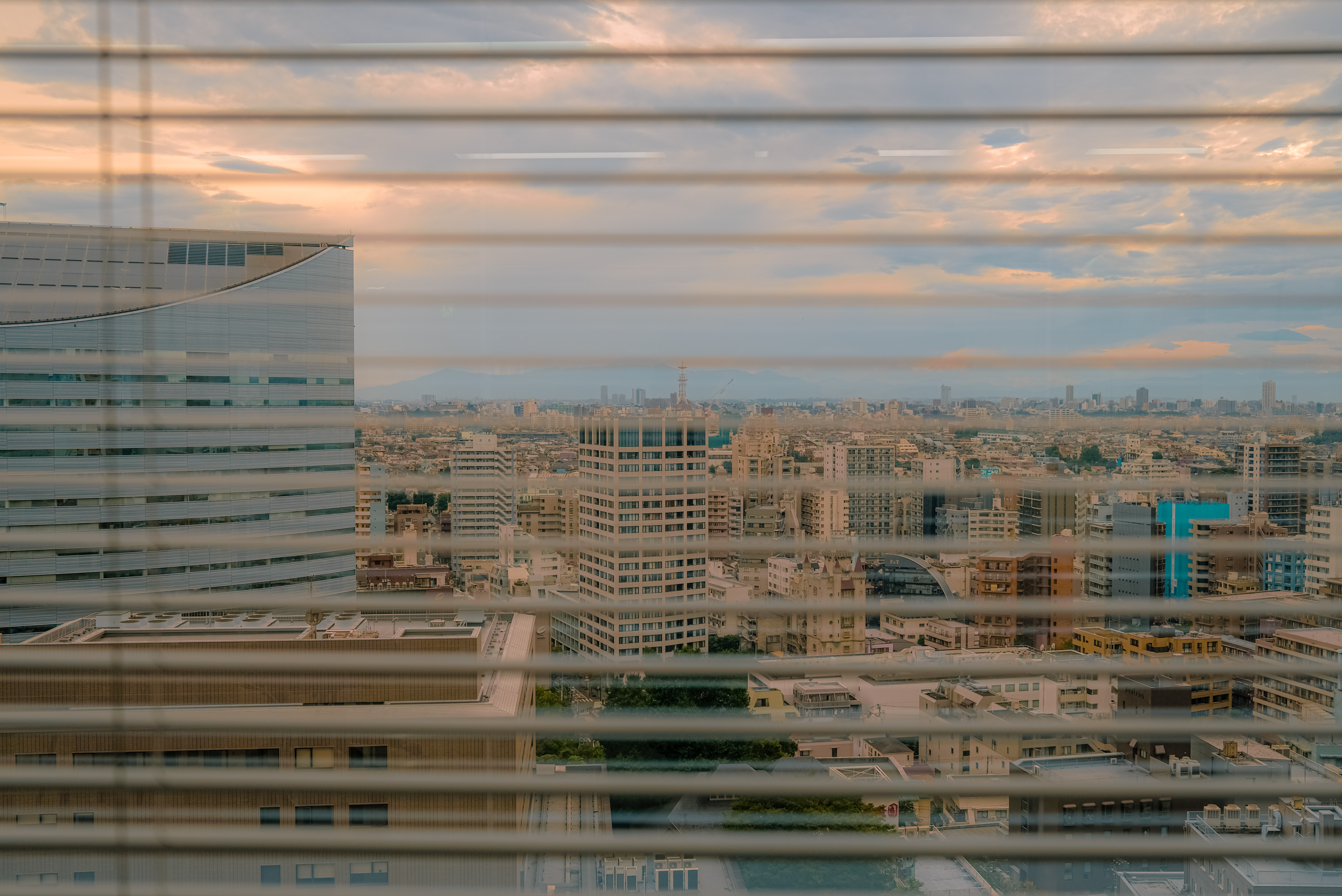 オフィスの窓からの風景