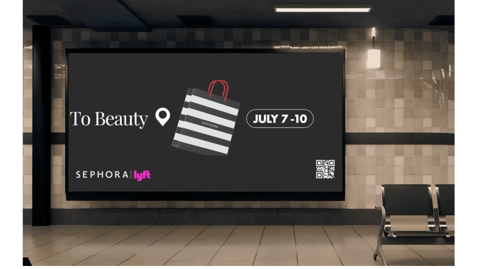Sephora Delivered To Beauty Campaign Advertisement